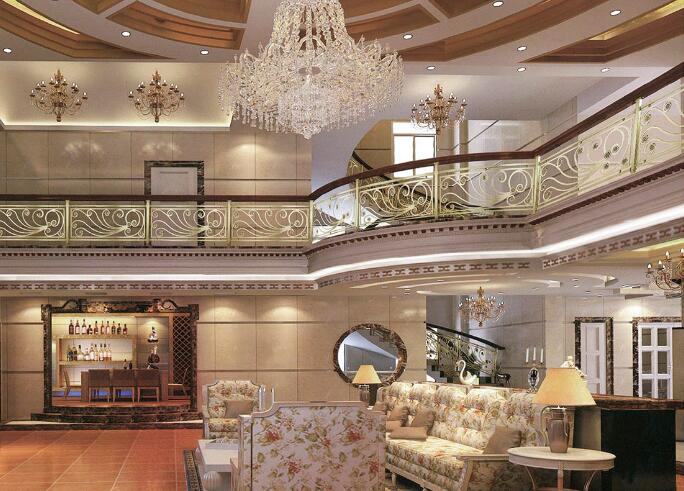 瑞基扶手厂做出来的楼梯扶手就是比其他材质好(图1)